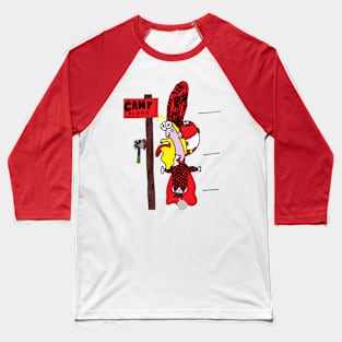 Camp Ghost Baseball T-Shirt